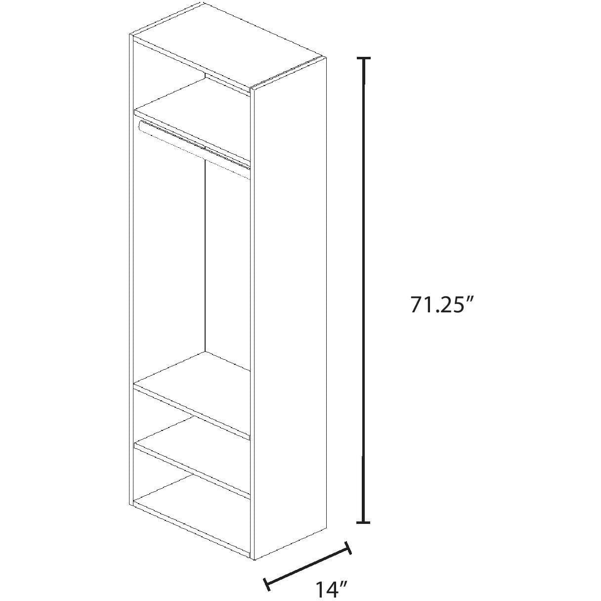 Vista Hanging Tower w/ Drawers