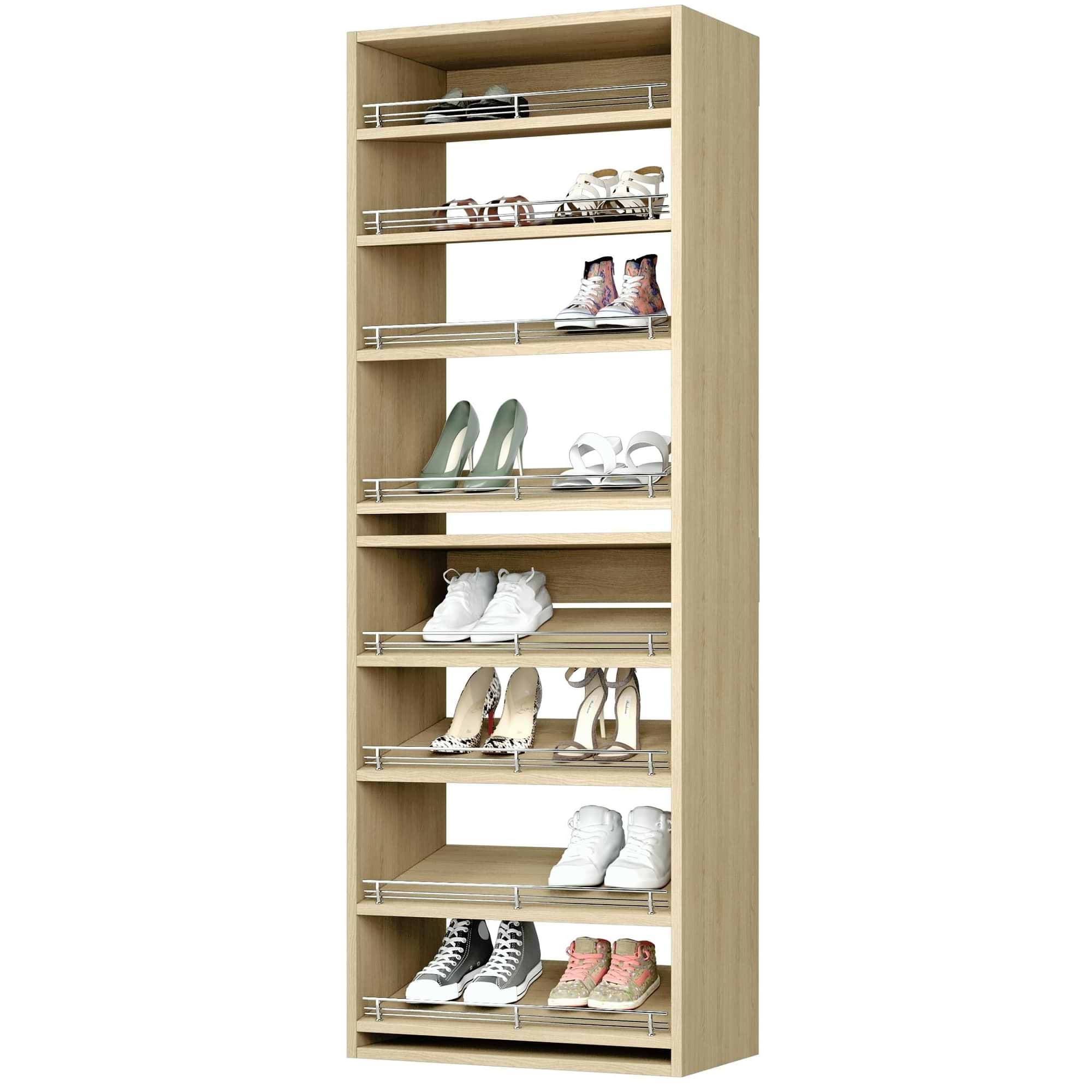 Slanted (8 Shelves) Natural Oak ab_test