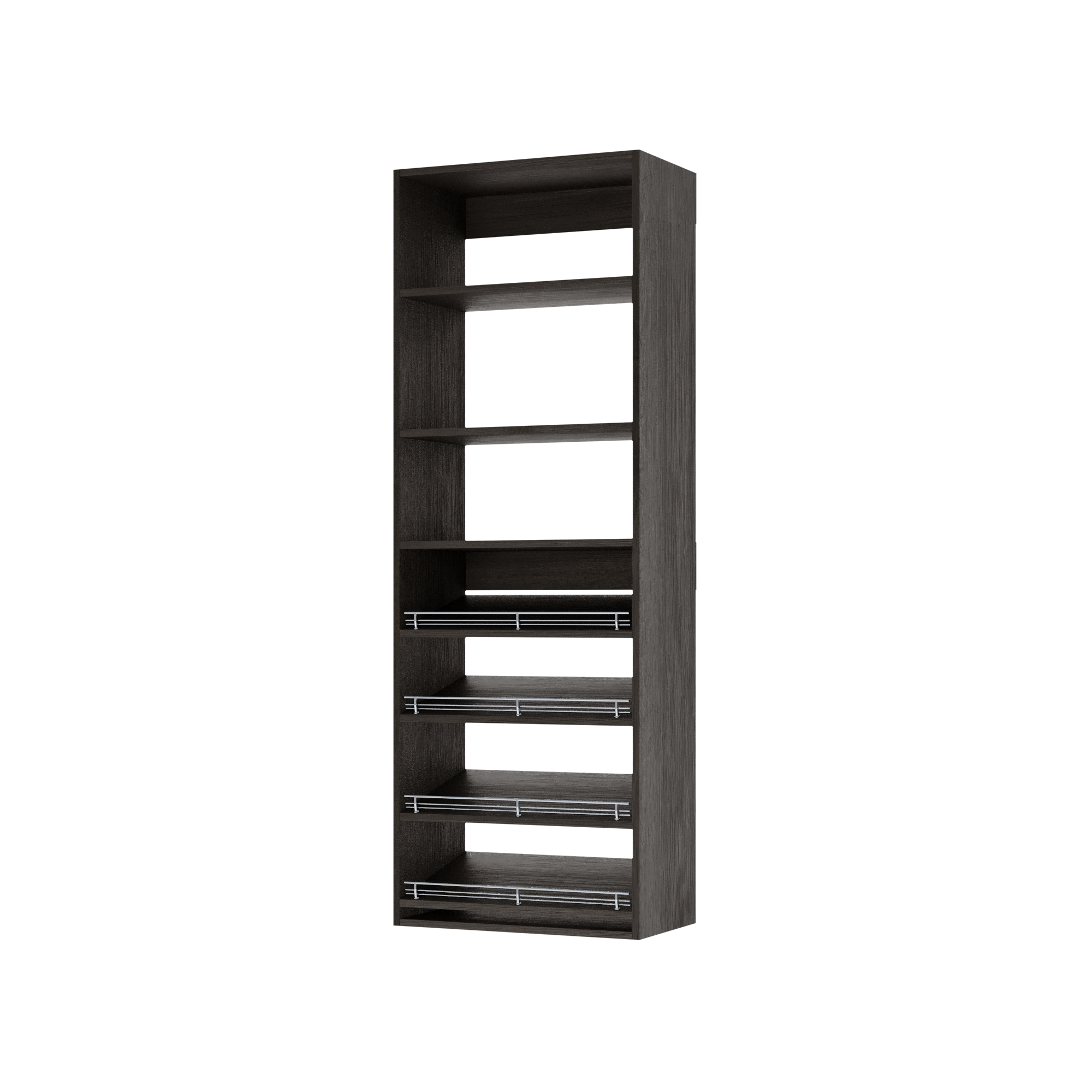 Grey Slanted (4 Shelves)