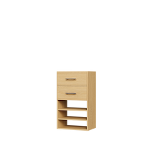 Drawer + Shelving Short Tower for Closets | Modular Closets