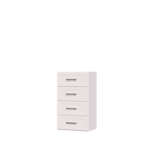 4 Drawer Short Tower for Closets | Modular Closets