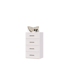 4 Drawer Short Tower for Closets | Modular Closets