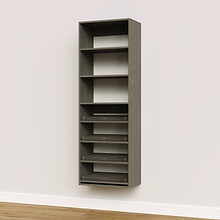 Grey 4 Slanted Shelves