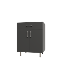 Lower Door, 1 Drawer Base Shelf Tower