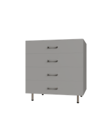 4 Drawer Base Shelf Tower