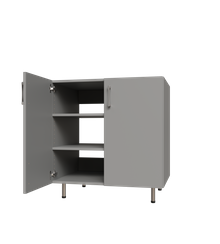 Full Door Base Shelf Tower