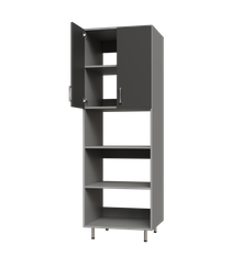 Upper Door Tall Shelf Tower