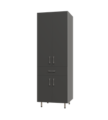 Door, 1 Drawer Tall Shelf Tower