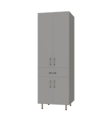Door, 1 Drawer Tall Shelf Tower