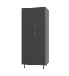 Split Door Tall Shelf Tower