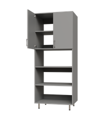 Upper Door Tall Shelf Tower