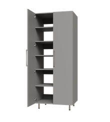 Full Door Tall Shelf Tower