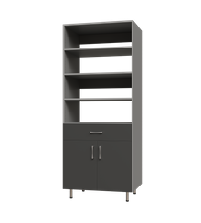 Lower Door, 1 Drawer Tall Shelf Tower