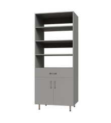 Lower Door, 1 Drawer Tall Shelf Tower