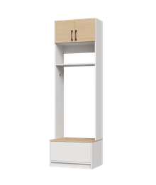 White/Natural Oak 25.5 Yes