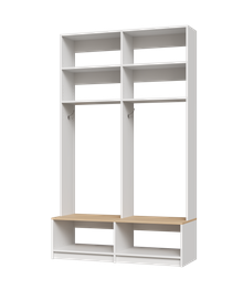 White/Natural Oak 50.25 No