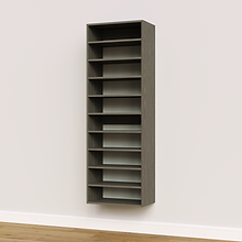Grey 10 Straight Shelves
