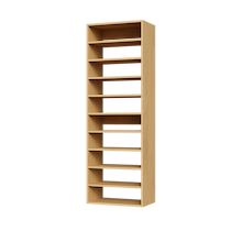 Natural Oak 10 Straight Shelves