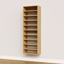 Natural Oak 10 Straight Shelves