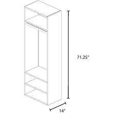 Vista Hanging Tower w/ Drawers