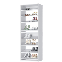 Slanted (8 Shelves) White ab_test