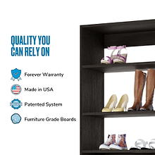 Slanted (4 Shelves) Grey ab_test