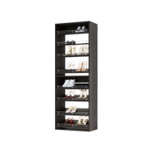 Grey Slanted (8 Shelves)