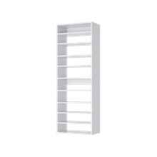 White Straight (8 Shelves)