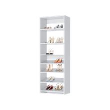 White Slanted (4 Shelves)