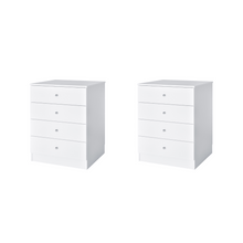 White Slab drawer