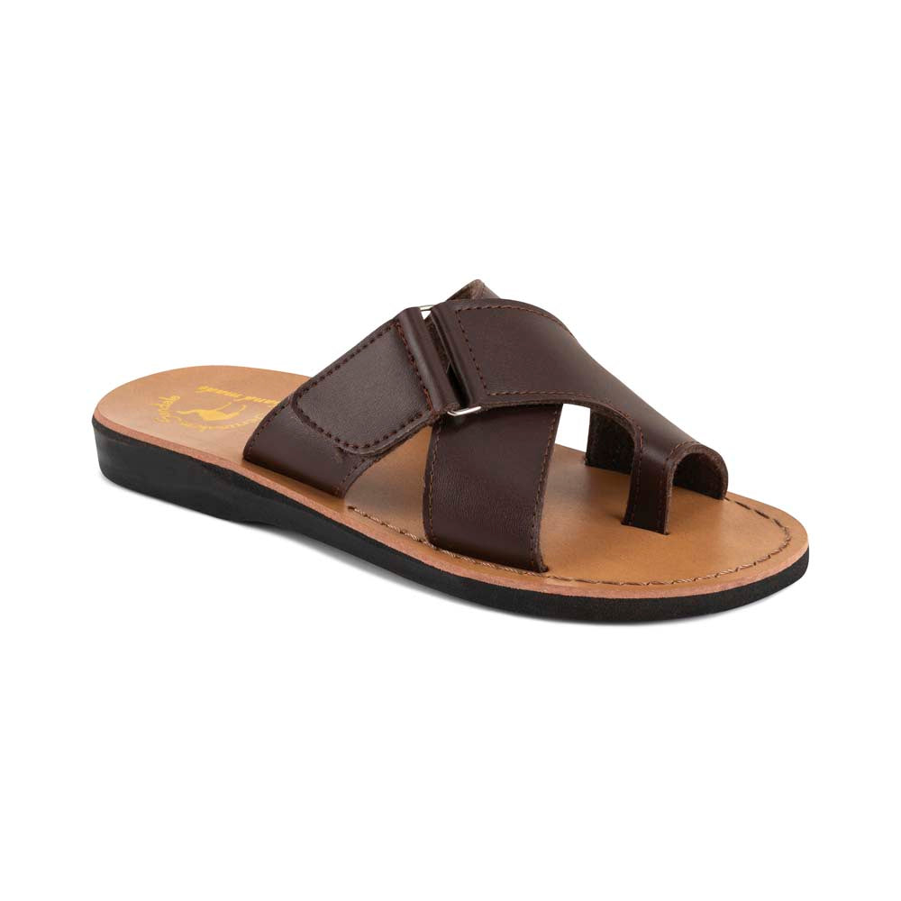未使用品SUNSEA CAMPAGNE SANDALS Brown Black Elan Vegan - Leather Alternative Sandal | Brown