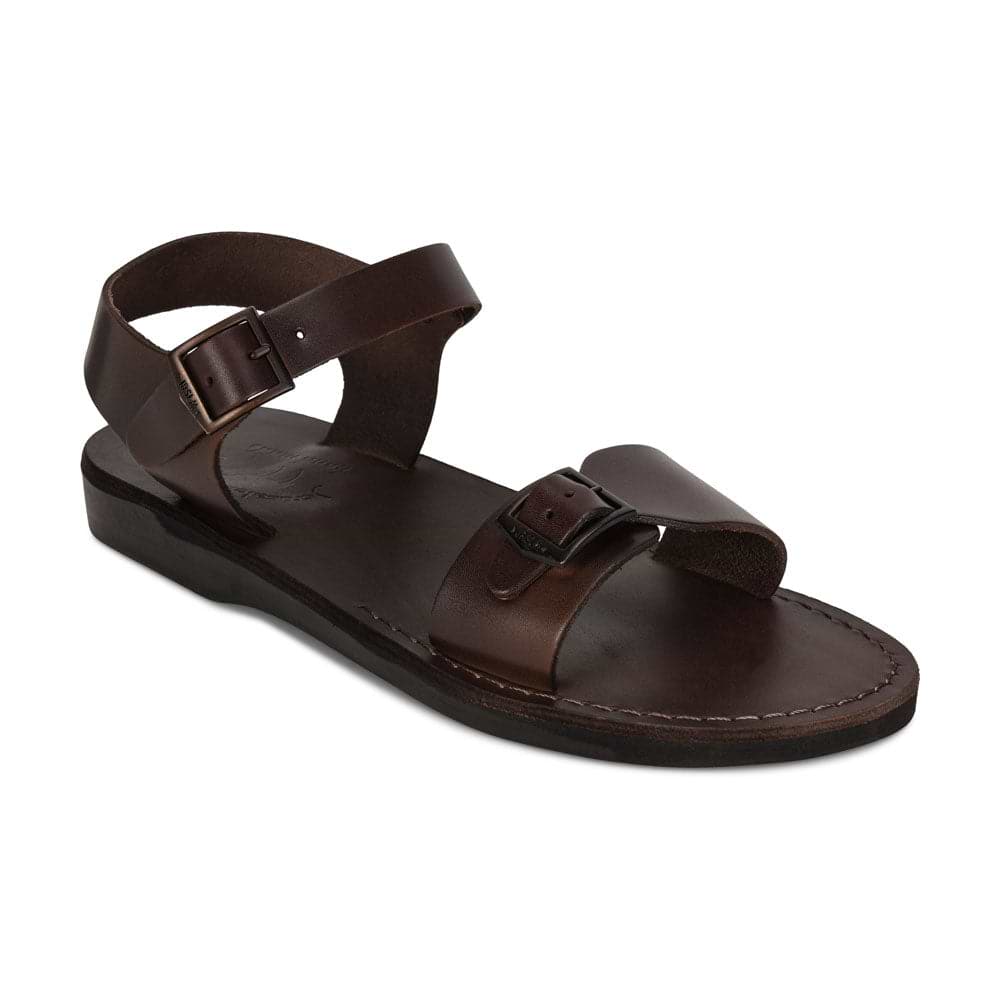 Men's The Original Brown Leather Adjustable Strap Sandal