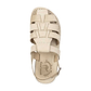 Michael White Nubuck Leather Sandal - Top View