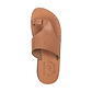 Petra - Leather Toe Strap Sandal | Tan