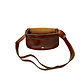Curved Caramel Crossbody | Brown