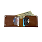 The Unicus Wallet - Handcrafted Seamless Leather Wallet | Honey