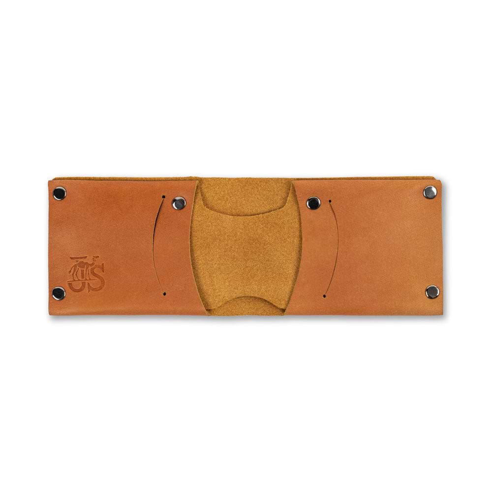 The Unicus Wallet - Handcrafted Seamless Leather Wallet | Tan