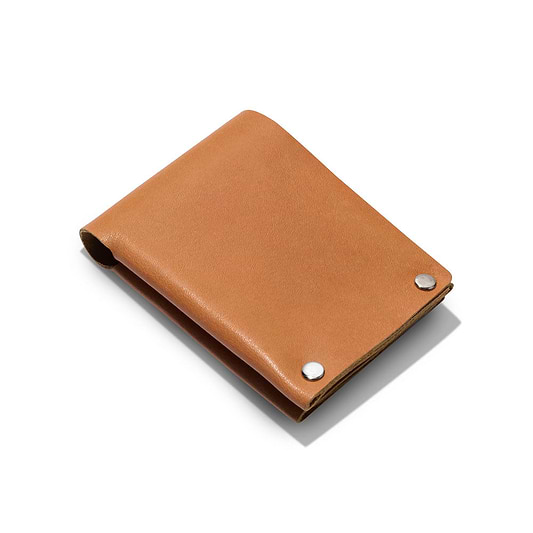 The Unicus Wallet - Handcrafted Seamless Leather Wallet | Tan