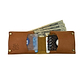 The Unicus Wallet - Handcrafted Seamless Leather Wallet | Tan