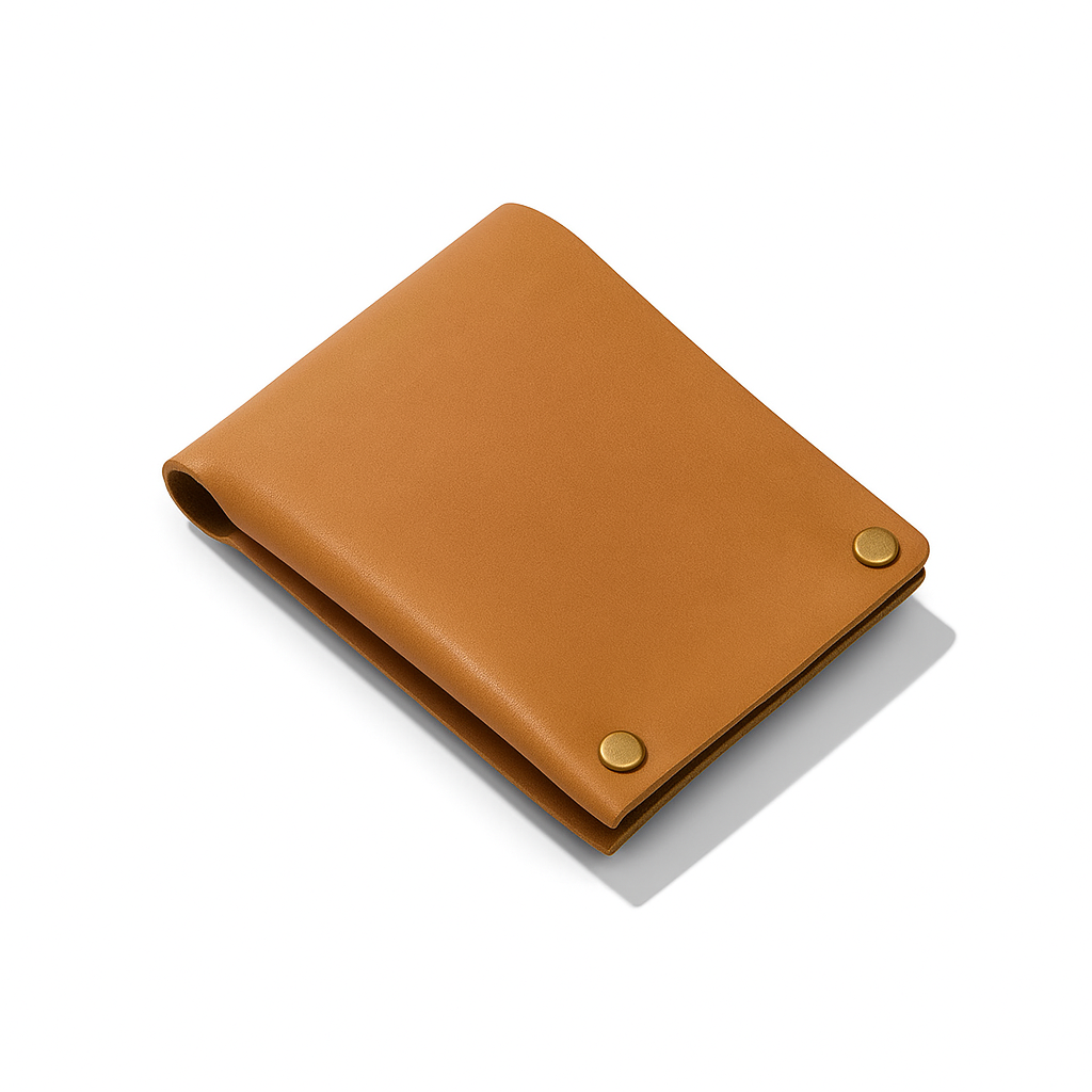 The Unicus Wallet - Handcrafted Seamless Leather Wallet | Tan