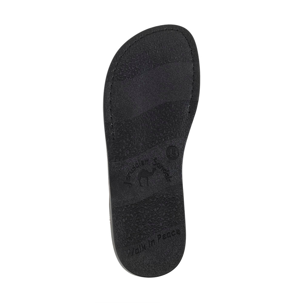 The Good Shepherd - Leather Toe Loop Slide | Red