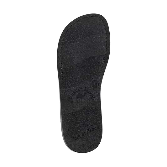 Elan - Leather Slide On Sandal | Tan