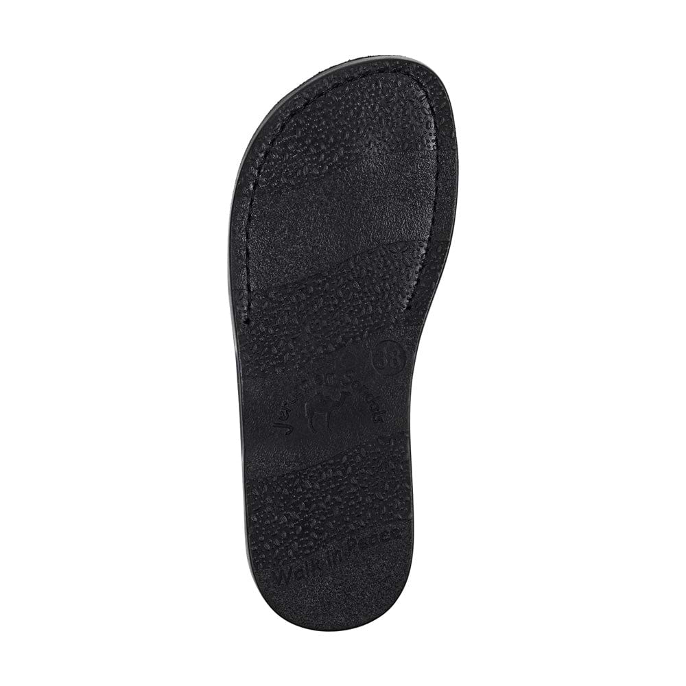 Bashan - Leather Slide Sandal | Brown