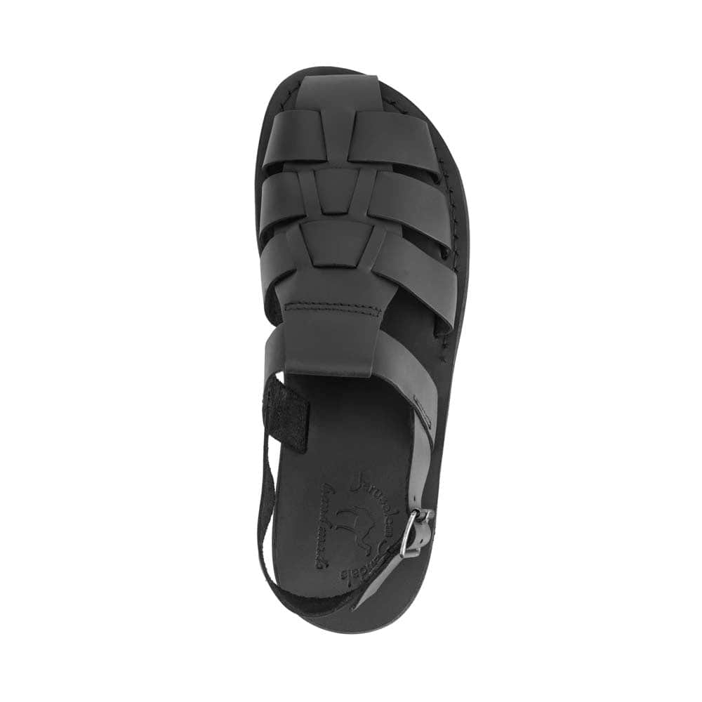 Børn Miguel Fisherman Sandals Men’s Size 13 Black Leather Closed Toe Adjustable Michael - Closed Toe Leather Fisherman Sandal | Brown Nubuck main image 2