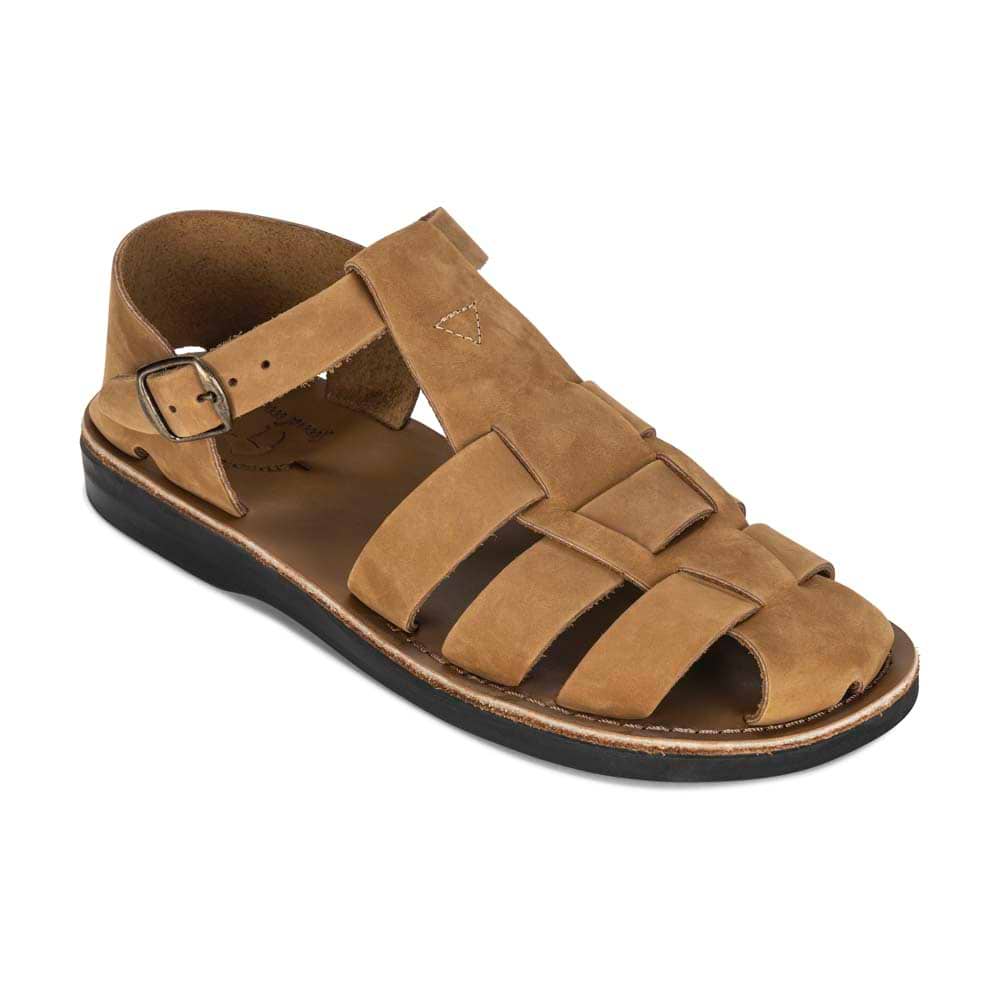 Dacomfy Mens Closed Toe Leather Sandals Men main image 3