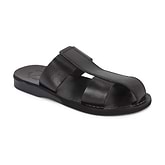 Genesis - Leather Closed Toe Sandal | Brown