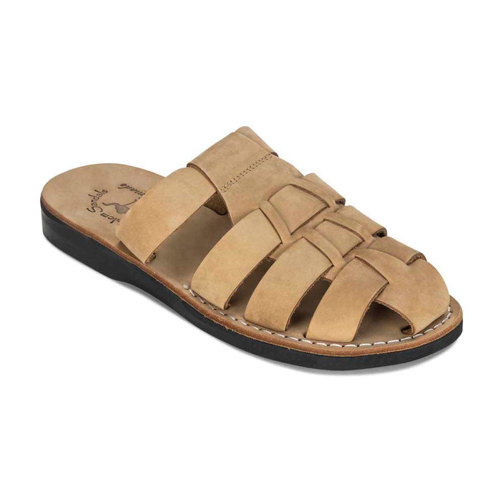 mens closed toe leather dress sandals Men's Summer Hollow Out Casual Formal Business Shoes making it easy to wear and move around in Jeff Sandal Men (Closed Toe)