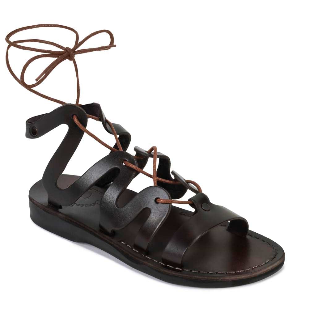 Women's Leather Gladiator Sandals - Emma Brown