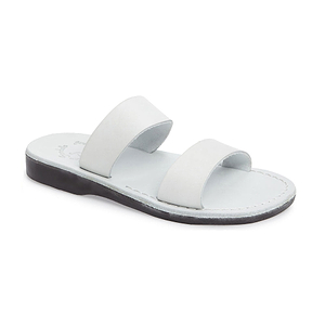 Jerusalem Sandals Men\'s White Double-Strap Leather Sandals size 44 $_57.JPG?set_id=8800005007 main image 4