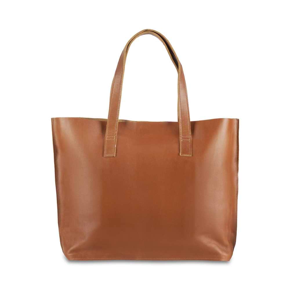 Handmade Leather Tote Bag Honey